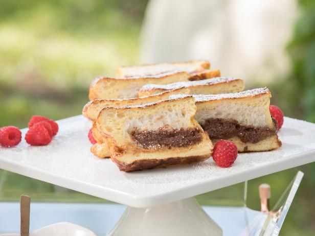 Chocolate Cheesecake Stuffed French Toast Recipe Giada De Laurentiis Food Network
