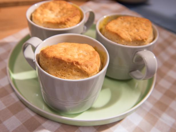 Chicken pot pies in a mug, as seen on Food Network's The Kitchen.