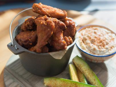 Wild wild wings, as seen on Food Network's The Kitchen.