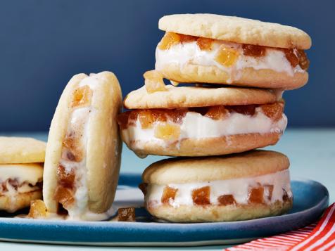 Apple Pie a la Mode Sandwich Cookies