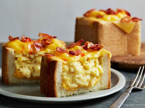 Bacon, Egg and Cheese Bread Boxes