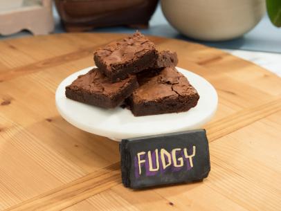 Fudgy brownies, as seen on Food Network’s The Kitchen.