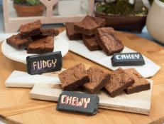 Fudgy, cakey and chewy brownies, as seen on Food Network’s The Kitchen.