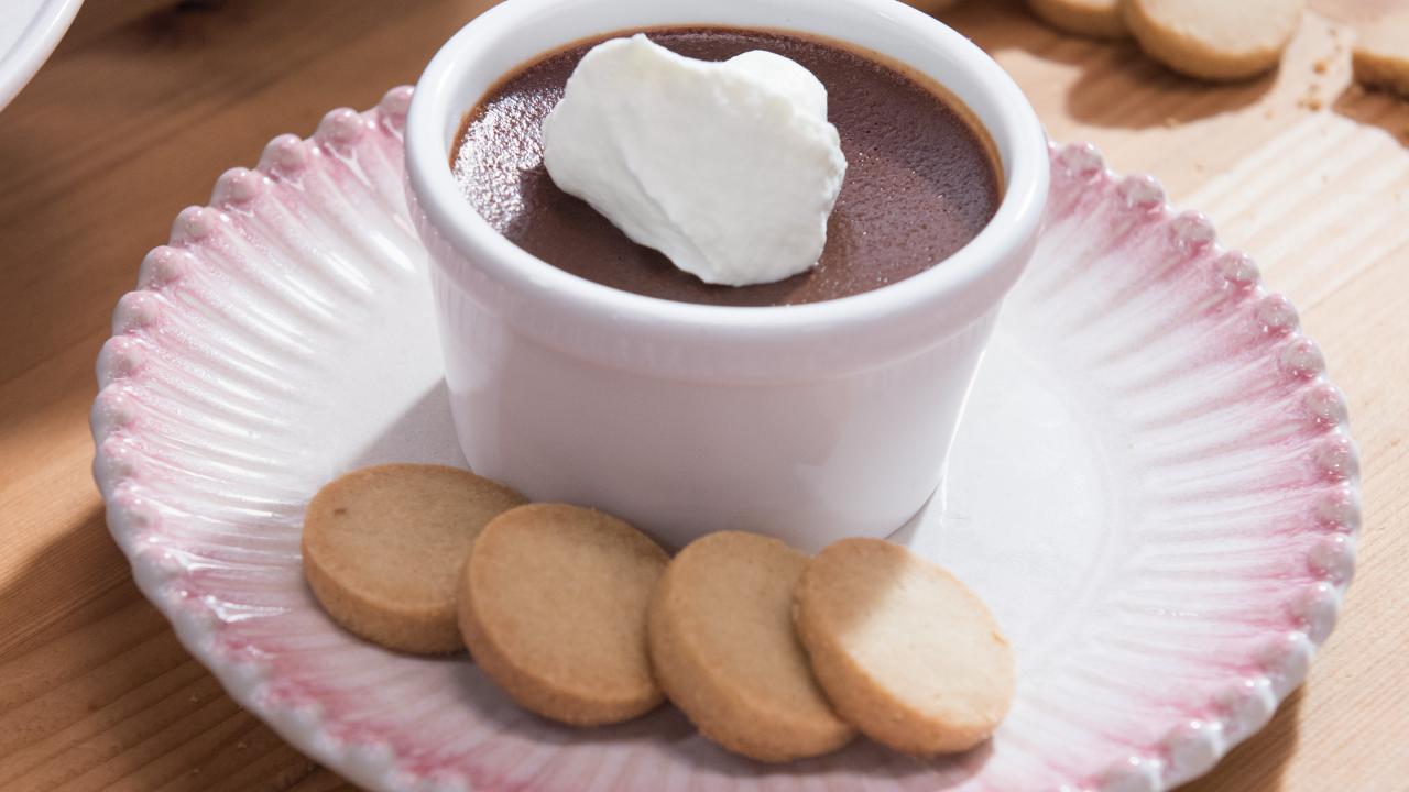 Chocolate Pots de Creme - Hot Chocolate Pots de Créme & Marshmallow