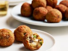 Cooking Channel serves up this Arancini di Riso recipe from Giada De Laurentiis plus many other recipes at CookingChannelTV.com