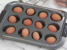 &quot;Hard-boiling&quot; eggs in the oven is perfect for making large batches of eggs, and it offers consistent results with little fuss or attention required.