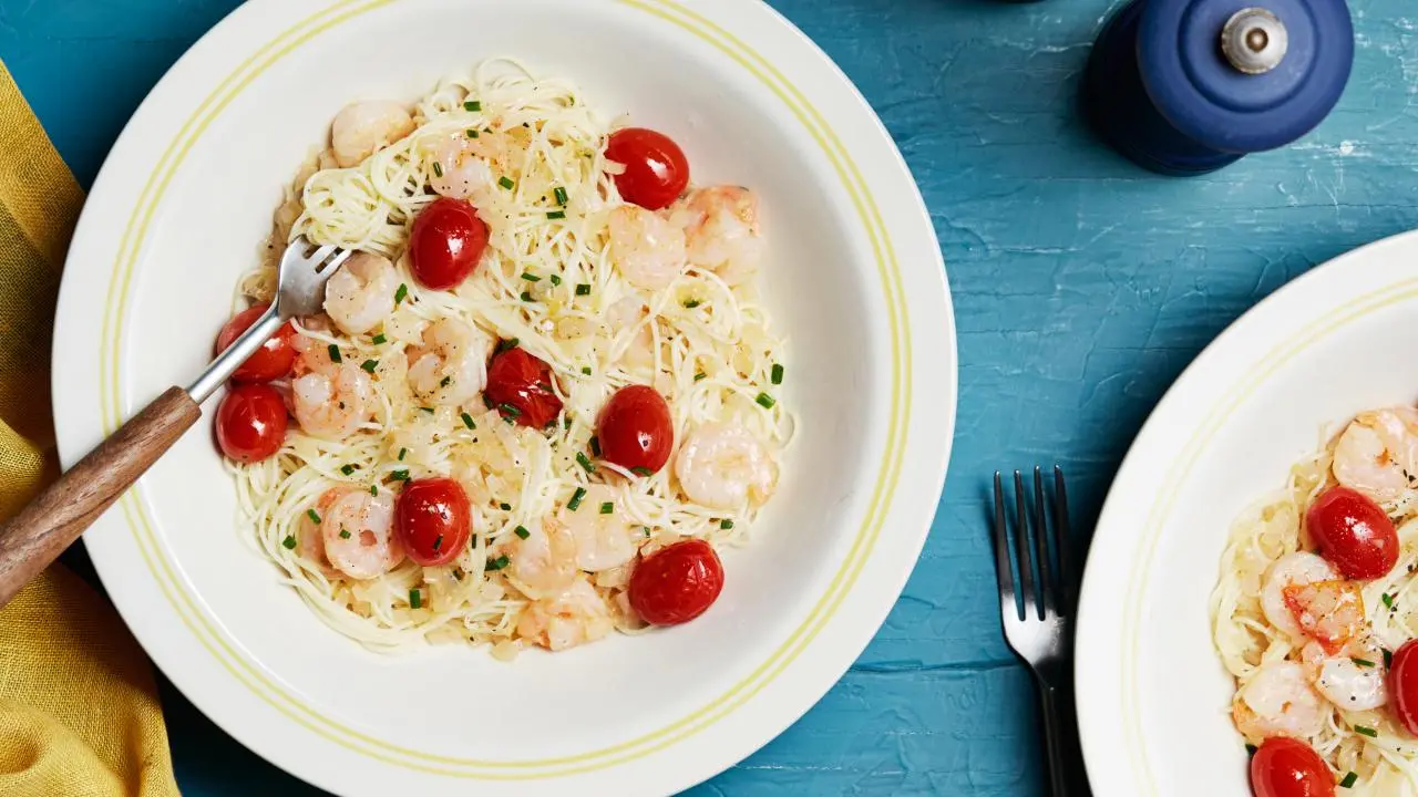 Baby Shrimp Scampi