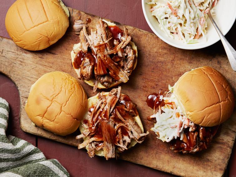 Instant Pot Barbecue Pulled Pork Sandwiches Recipe Food Network