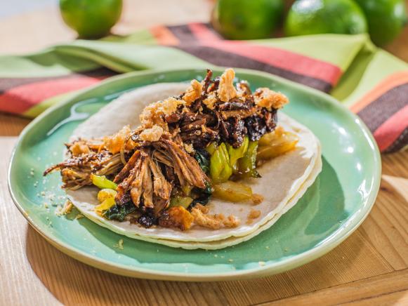 Chicken Adobo Tacos Recipe | Food Network