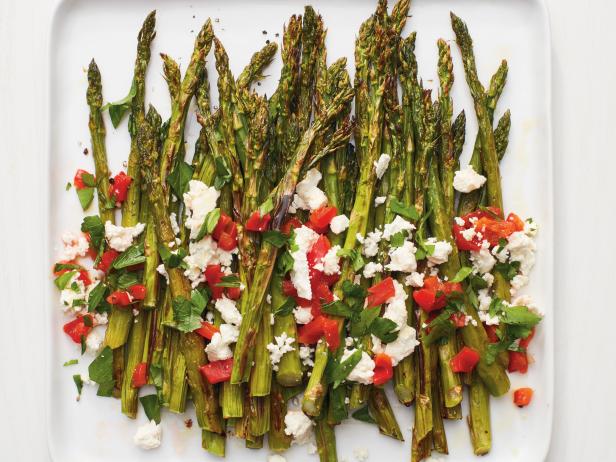 Asparagus with Roasted Red Peppers_image