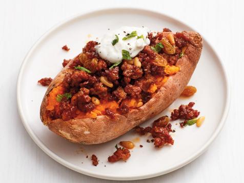 Chorizo-Stuffed Sweet Potatoes