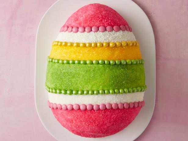 Easter egg cakes