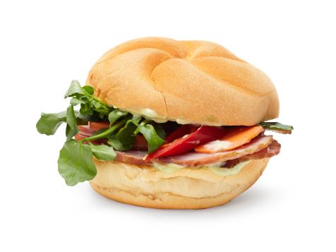 Ham Sandwiches with Pickled Veggies