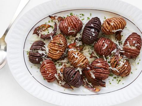 Hasselback Potatoes with Brown Butter