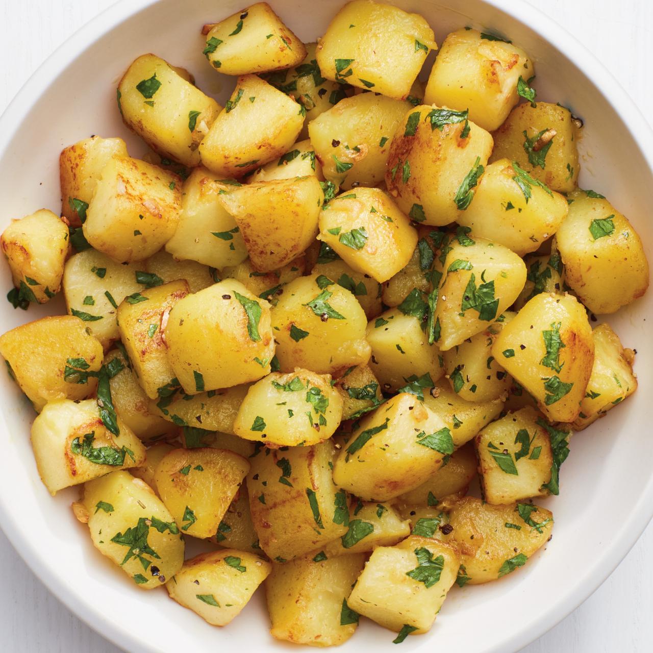 Lemon and Herb Roasted New Potatoes - Recipe Girl