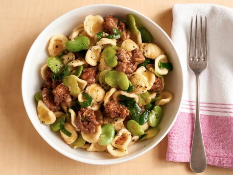Orecchiette with Ramps and Favas