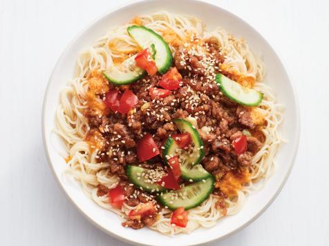 Spicy Pork Noodle Bowl