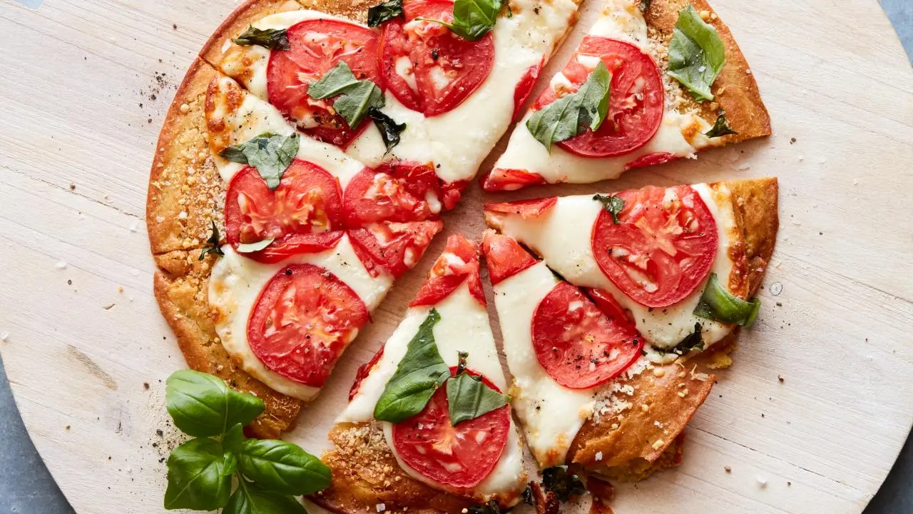 Chickpea Crust Pizza