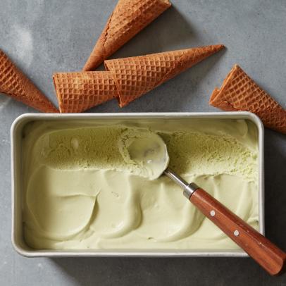 matcha ice cream without machine