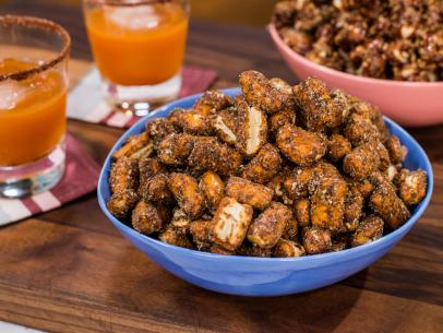 Jeff Mauro makes Balsamic Parmesan Pretzel Nuggets, as seen on Food Network's The Kitchen