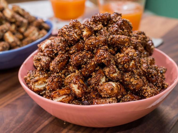 Chocolate and Peanut Pretzel Nuggets Recipe Food Network