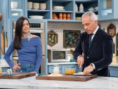 Geoffrey Zakarian shows you how to reheat mac and cheese for maximum creaminess, as seen on Food Network's The Kitchen