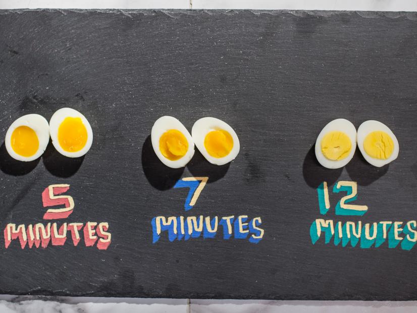 Katie Lee shows you how long you should cook your boiled eggs to get the yolk just right, as seen on Food Network's The Kitchen