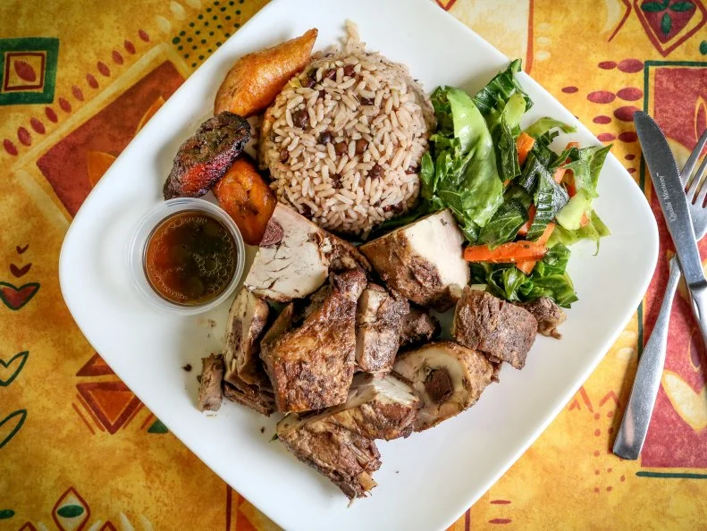 Florida offers plenty of tastes of the Caribbean, but jerk sits at the top of the expat food pyramid. JamRock Cuisine in Kendall is not your average Jamaican restaurant — it actually specializes in Chinese-Jamaican dishes, developed by the Chinese immigrants who started arriving on the island nation’s shores in the 1800’s. Even with the diverse options (all of which are worth sampling), the jerk pork is a perennial mouth-searing hit. Picnic ham is marinated in jerk seasoning and sauce, roasted in the oven, then sliced and served with an extra side of the potentially tear-inducing sauce. It also comes white rice or the more traditional peas and rice. Use either to temper the fierce heat.