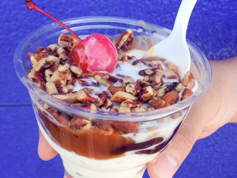 With the temperatures of a Las Vegas summer regularly lingering above the century mark for weeks on end, generations of residents have cooled off with a trip to Luv-It Frozen Custard, a modest mom-and-pop shop serving up cups of chilly goodness since 1973. Made daily with fresh cream and eggs, the dense, smooth frozen concoction is best showcased in The Western Sundae, topped with drizzles of hot fudge and caramel, a sprinkle of pecans and a cherry.