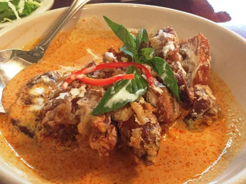 Although Thai food may not immediately come to mind when thinking of Nevada, the crispy duck at Lotus of Siam in Las Vegas has truly achieved iconic status. Under the watchful eye of chef-owner and James Beard Foundation Award winner Saipin Chutima, this Northern Thai specialty is a flavor sensation spotlighting tender duck with a delicately crispy skin in a sweet-salty cognac-infused red cream curry sauce. It may be the best food youâ  ll ever eat in a strip mall.