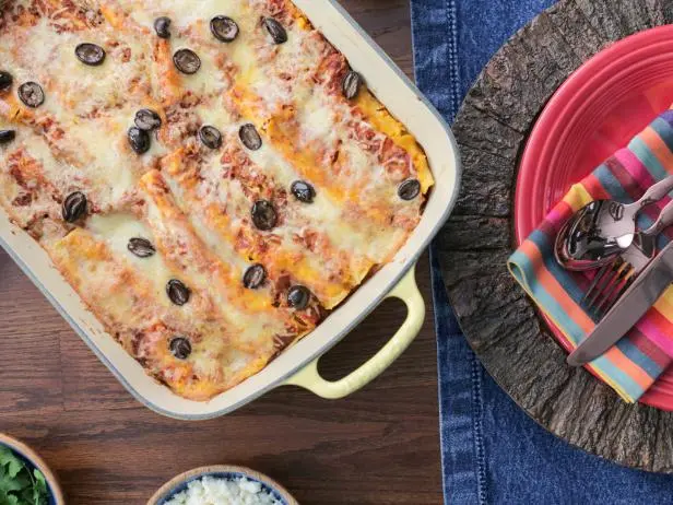 Valerie's Chicken Enchiladas Recipe | Valerie Bertinelli | Food Network