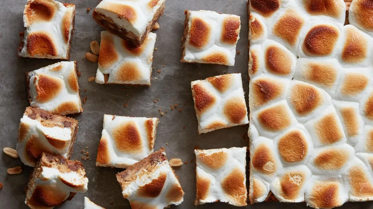Peanut S'mores Magic Bars