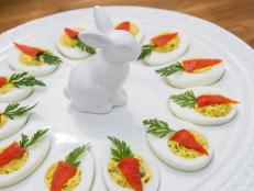 Marcela Valladolid makes Devilishly Cute Deviled Eggs, as seen on Food Network's The Kitchen