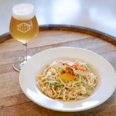 second draft flower crab pasta with cha chan teng gose