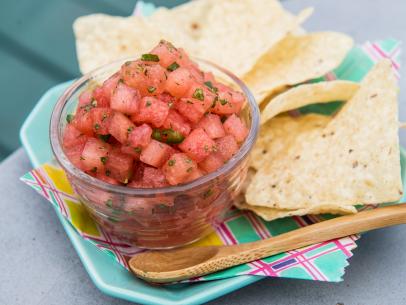 Marcela Valladolid makes Watermelon Salsa, as seen on Food Network's The Kitchen