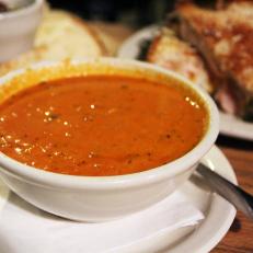 Tomato and Fresh Basil Soup at Hammontree's Grilled Cheese: Arka
