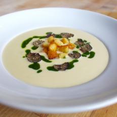 Italy and Australia may dominate the truffle news, but Oregon is actually home to its own version of the fungi, just as fragrant but less expensive. Olympia provisions, often known for its hearty charcuterie, creates a delicate soup with local white or black truffles and celeriac root; it's topped with a sprinkling of croutons and chives.