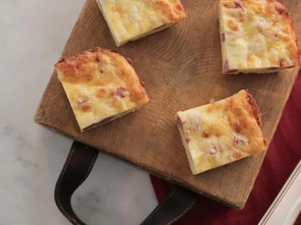 Valerie's Cheesy Salami Pie Recipe | Valerie Bertinelli | Food Network