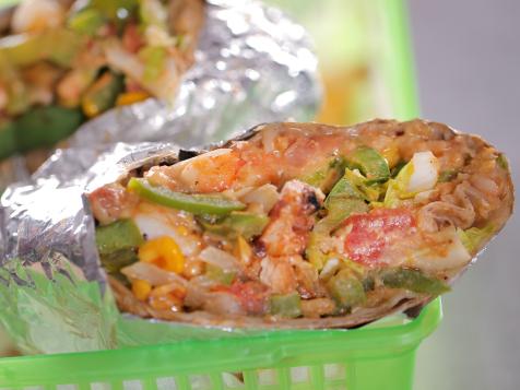 Shrimp and Mahi-Mahi Burrito