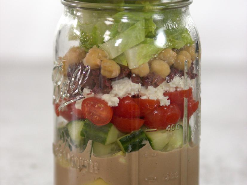 Greek Salad in a Jar Recipe Ree Drummond Food Network