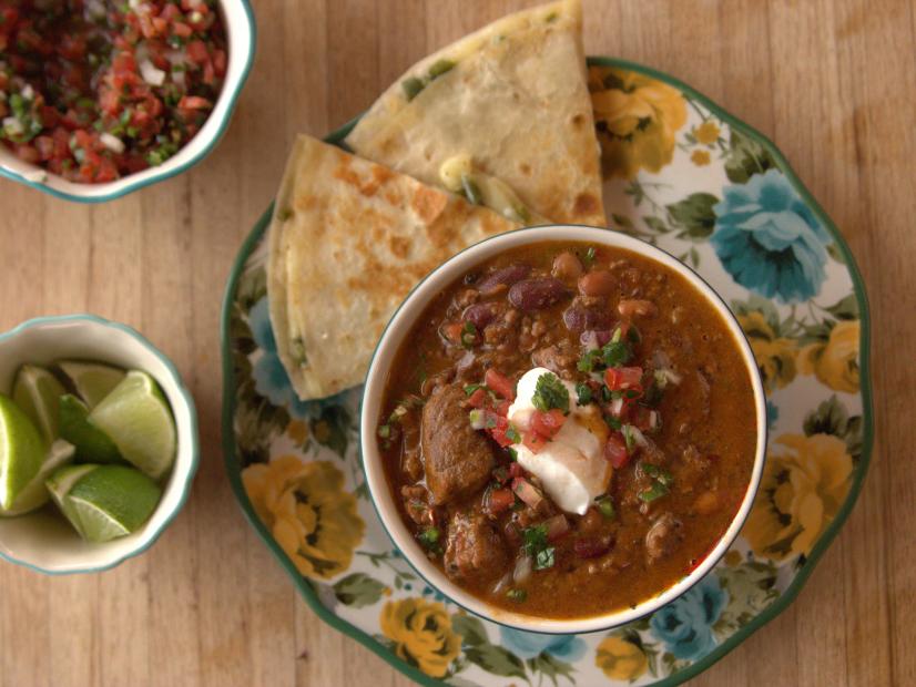 Chunky Beef Chili Recipe | Ree Drummond | Food Network