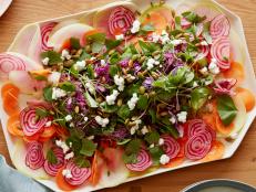 Food Network Kitchen’s Beautiful Shaved Vegetable Salad.