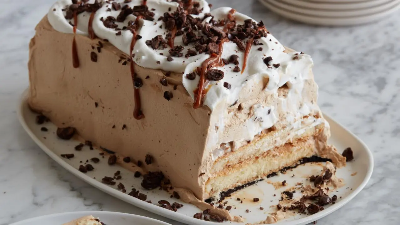Caramel Latte Icebox Cake