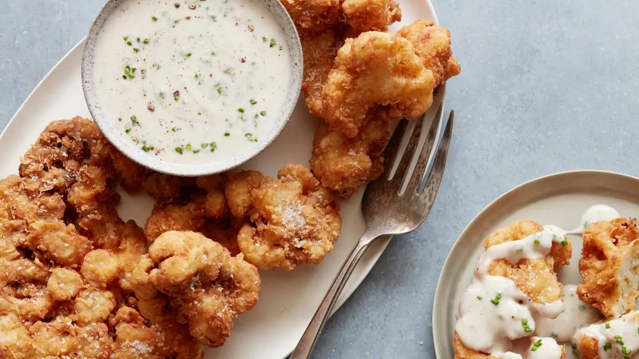 Chicken-Fried Cauliflower