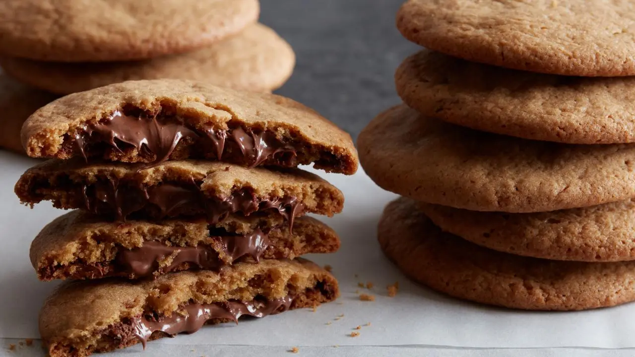 Nutella-Stuffed Cookies