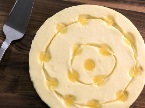 Lemon Cheesecake with Lemon-Rosemary Shortbread Crust