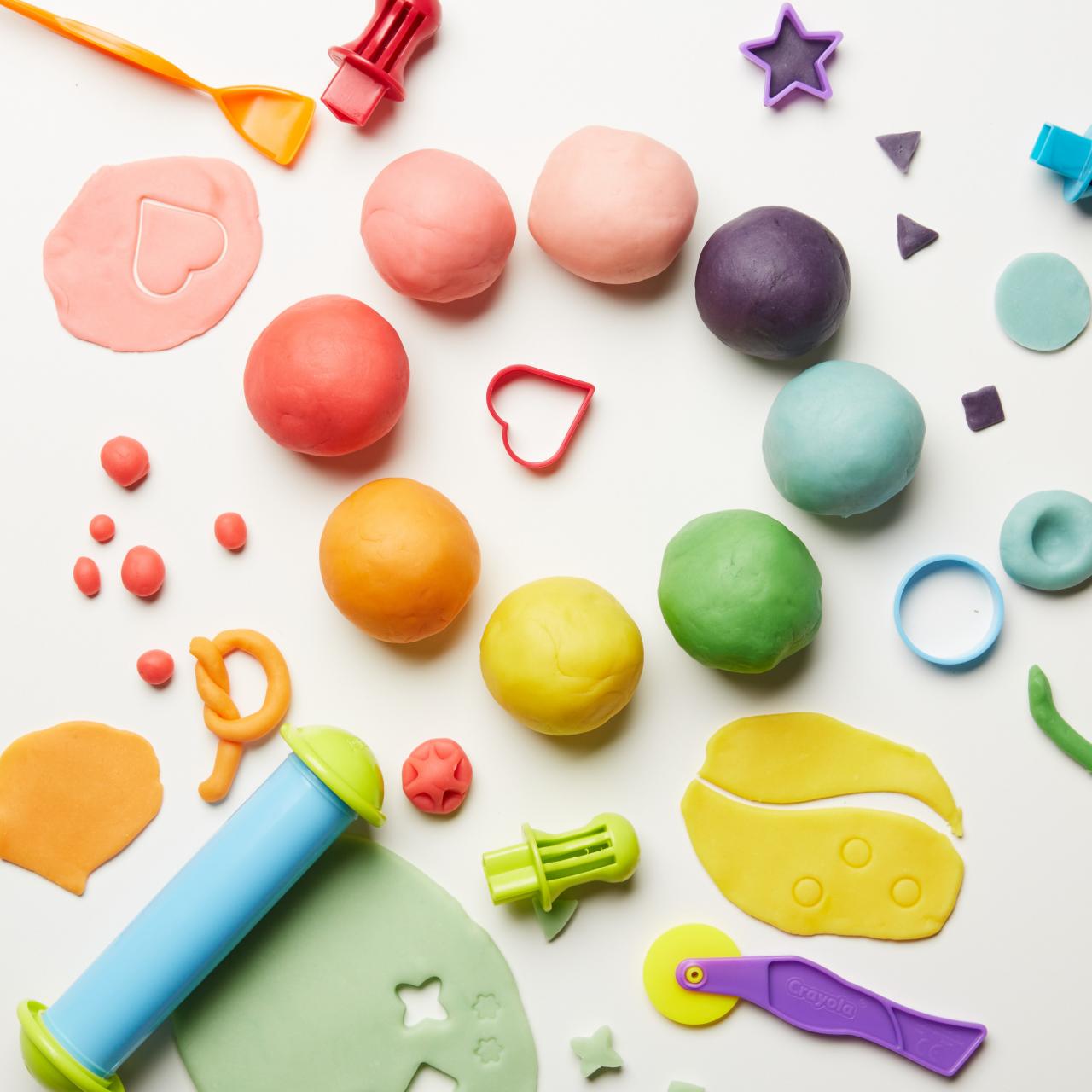 Taste-Safe Playdough Recipe for Babies and Toddlers - Happy