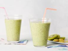 Food Network Kitchen’s Kiwi-Ginger Zinger Protein Smoothie for Healthy
Dishes Every Grown Up Needs to Know, as seen on Food Network.