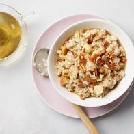Food Network Kitchen’s Microwave Apple Cinnamon Oatmeal for Healthy
Dishes Every Grown Up Needs to Know, as seen on Food Network.