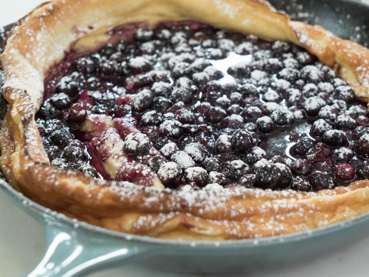 Dutch Baby with BlueberryOrange Compote Recipe Cooking Channel